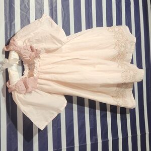 Pink seashell dress for girls size 4t